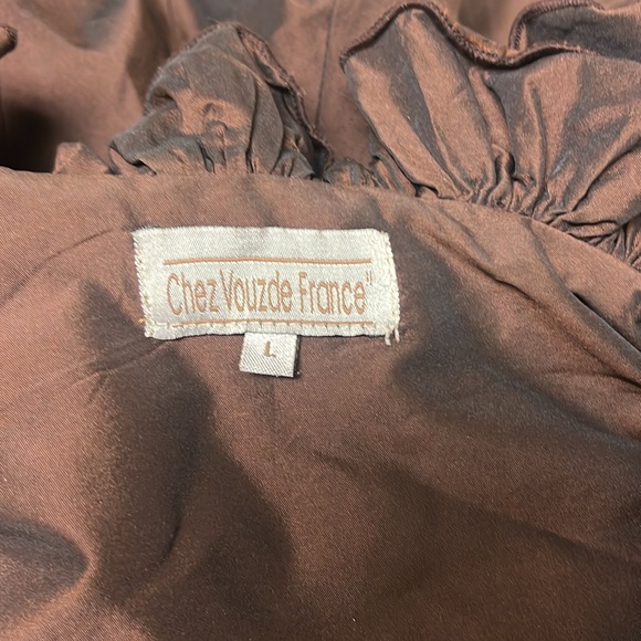 Chez Vouzde France long sleeves Ruffle jacket - Picture 10 of 13